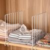 Separadores de estantes de Metal, organizador de estantes de armario, Clip fácil, ropa, monederos, mantas, separadores para dormitorio, cocina, oficina y baño