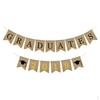 Burlap Banner Decoration Sign 2019 Uation