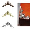 Metal Angle Corner Brackets 40Pcs For Notebook Cover Menus Photo Frame Furniture Decorative Protector  And Versatile