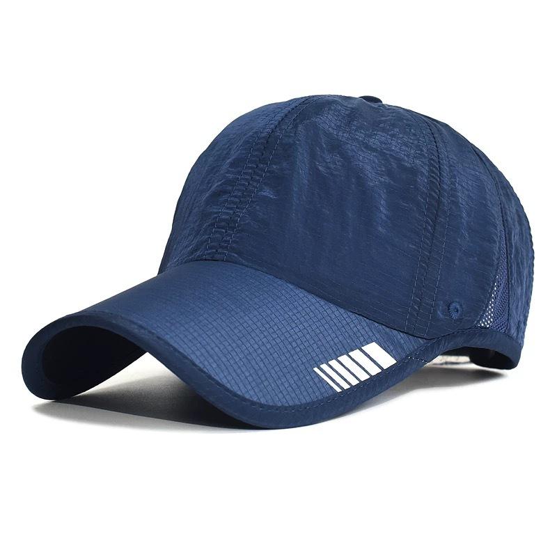 Summer hat men's baseball cap quick-drying outdoor visor sun hat casual thin cap breathable