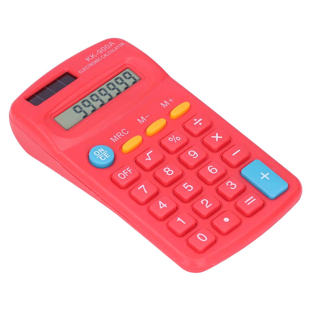   Calculators Handheld 8 Digit with LCD Display Sensitive Button Solar Battery Dual Power for   School Business