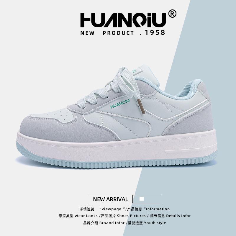 Global retro board shoes women's ZHQ68215 new popular spring season platform women's shoes versatile fashion casual shoes