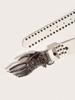 American Punk Hot Girl Y2K Skull Love Palm Belt, Niche Versatile Fashion Belt