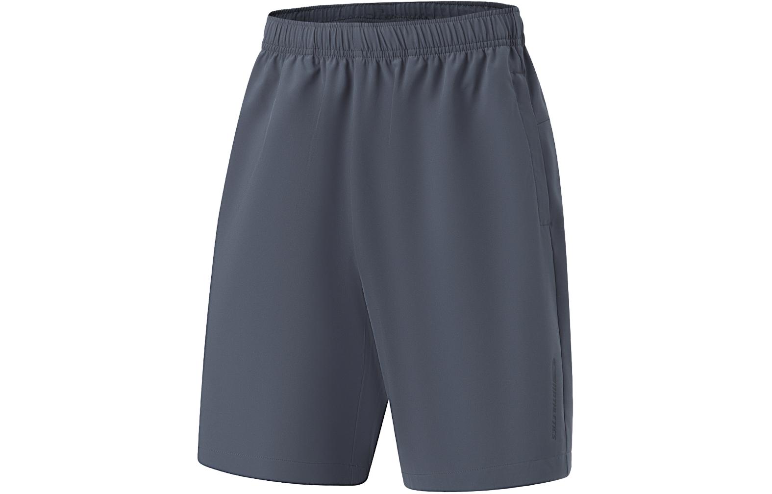 Li Ning Fitness Series Sports Shorts Men s Ebony Black AKSU785-3 M