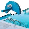 HalfMoon Pool Vacuum Head for Efficient Debris Removal Lightweight Design Compatible with Standard 124 and 15 Inch Hoses