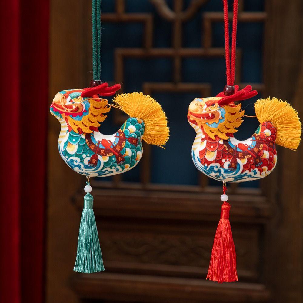 

Ay Tsao Fragrant Bag Chinese Style Scent Bag Pendant Dragon Boat Festival Sachet Festival Supplies зелений
