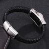 Punk Bird Bracelet Genuine Leather Bracelet Fashion Clasps Male Charm Bangles Male Jewelry Gifts