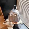 Cute Simple Bow Small Bag 2025 Summer New Design Small Backpack Fashionable Foreign Versatile Backpack