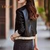 Chaqueta de mujer, ropa informal de otoño, mangas largas, cierre con botones, diseño ajustado, abrigo para mujer, estilo retro, ropa de abrigo