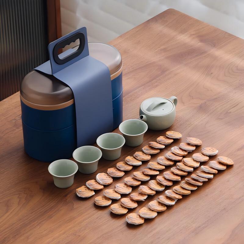 Hongyu 54-Piece Traditional Chinese Tea Set