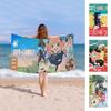 Comedy Anime Spy X Family Microfiber Blanket Quick Drying Beach Towels Oversized Printing Super Absorbent Pool Towel Blanket