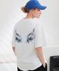 WHEN YOU MOVE Wing Graphic Logo Short Sleeve T-Shirt White