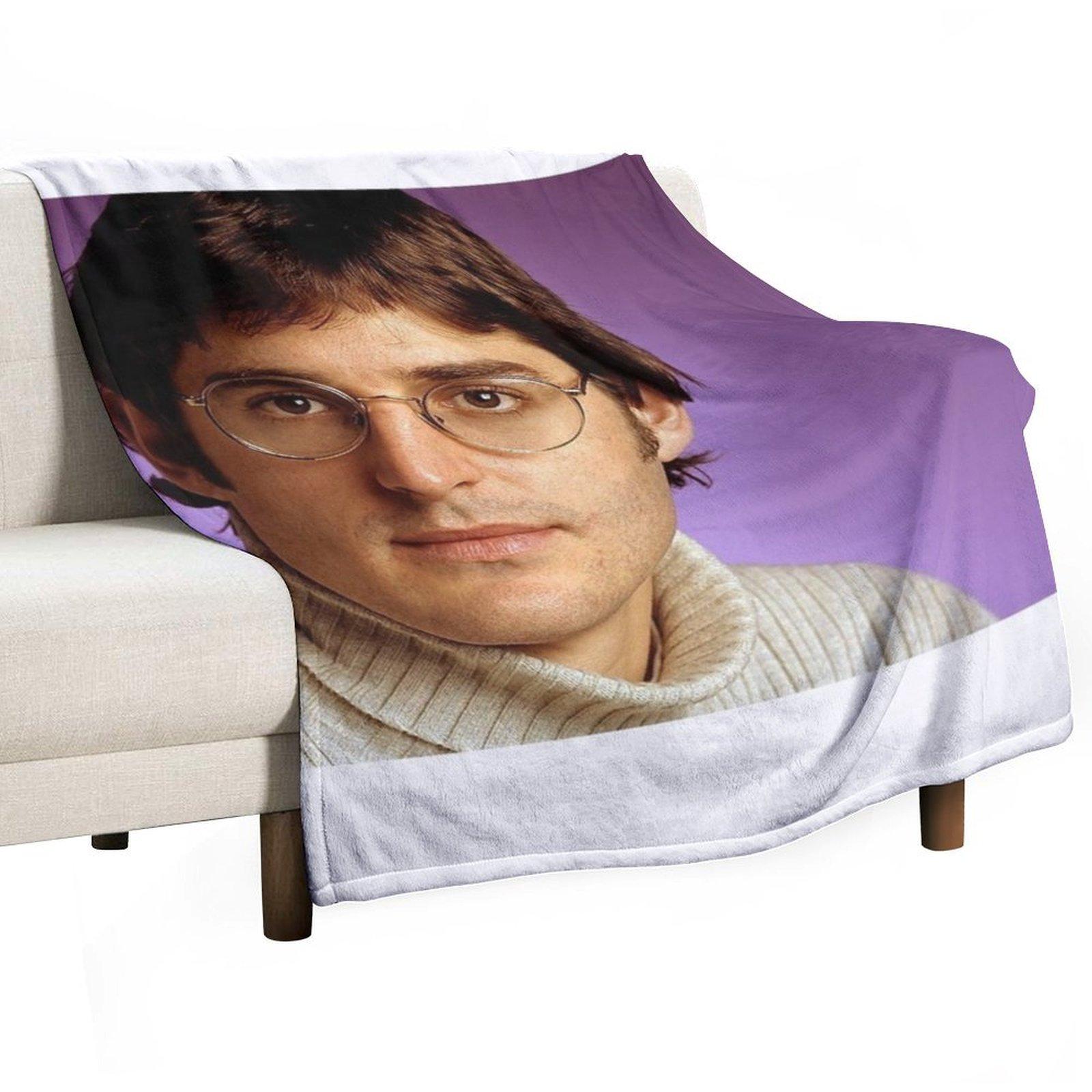 Louis Theroux, from the BBC. By Therouxgear Throw Blanket manga Winter beds Thermal Flannel Blankets 30x40in