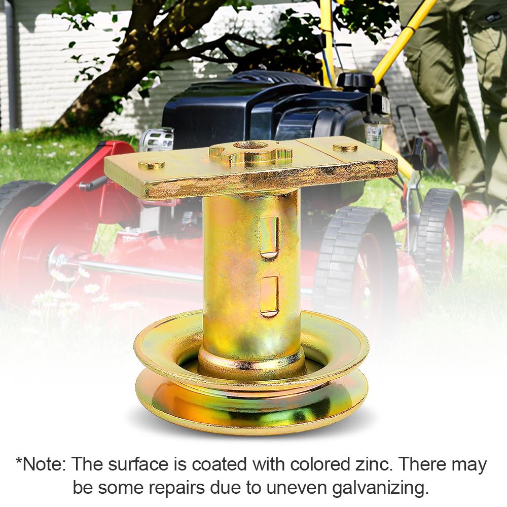 Lawn Mower Blade Adapter Kit with Pulley Replace 710-1044 687-02528 736-0524B with Screw and Blade