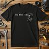 Maglietta No Bike Today Maglietta Motociclista e Petrolhead Magliette Grafiche Streetwear Retro Girocollo Maniche Corte Maglietta da Uomo