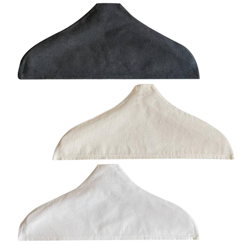 Cotton Linen Hanger Covers Anti Slip Dust Proof Coat Hangers Protector Wooden Dress Hangers Cover Closet Hanger Jeans Hanger