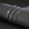 Titanium Steel Simple Braided Men 'S Chain Personalized Versatile Trendy Men 'S Necklace 