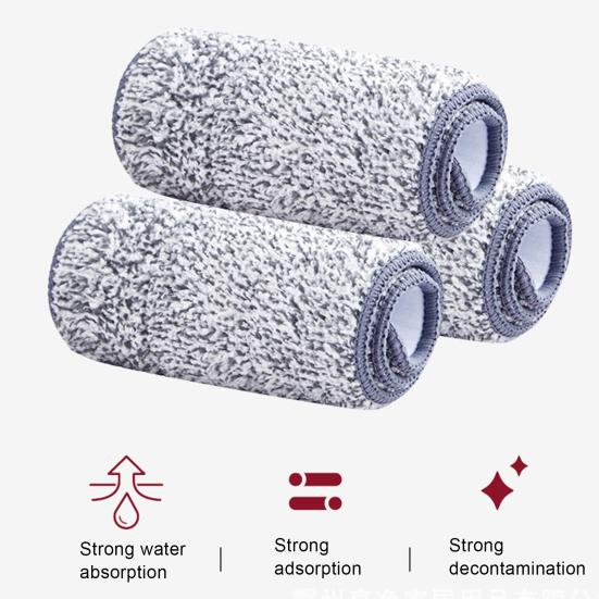 Lazy Hand-free plochý mop s nezávislým umístěním Mop šetřící místo Odstraňování prachu Mop otočný o 360 stupňů
