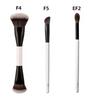 Makeup Brush Set F4 Dual Ended Foundation Face Brush E3 E6 EF1 Eyeshadow Brushes Double Ended Powder Blush Contour Cream Foundation