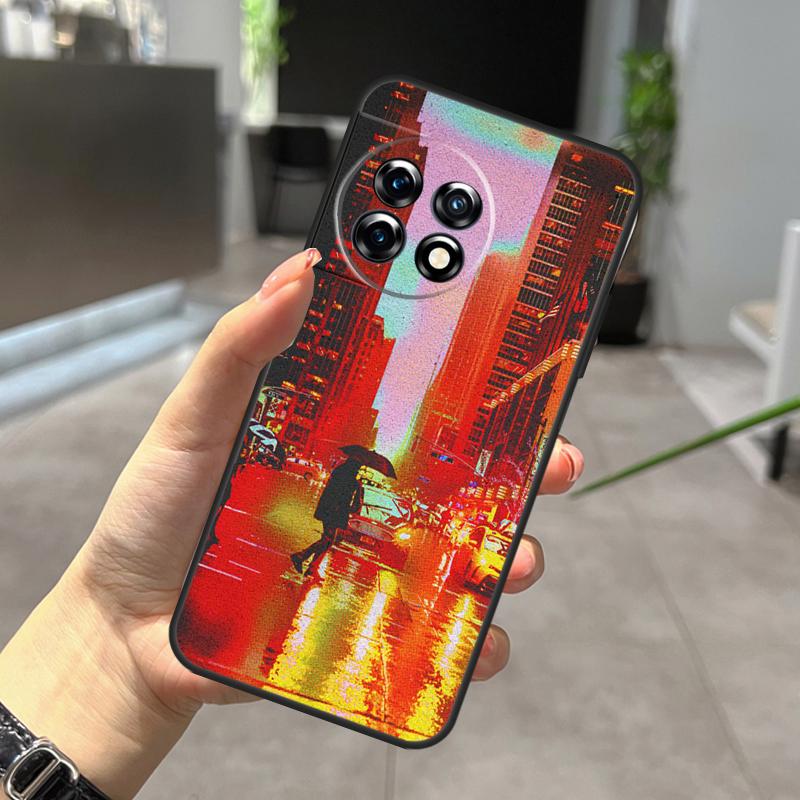 New York City Fodral för OnePlus Nord CE 5 2 3 4 Lite N20 N30 OnePlus 15 R 10T 12R 13R 13 12 11 10 Pro Skydd