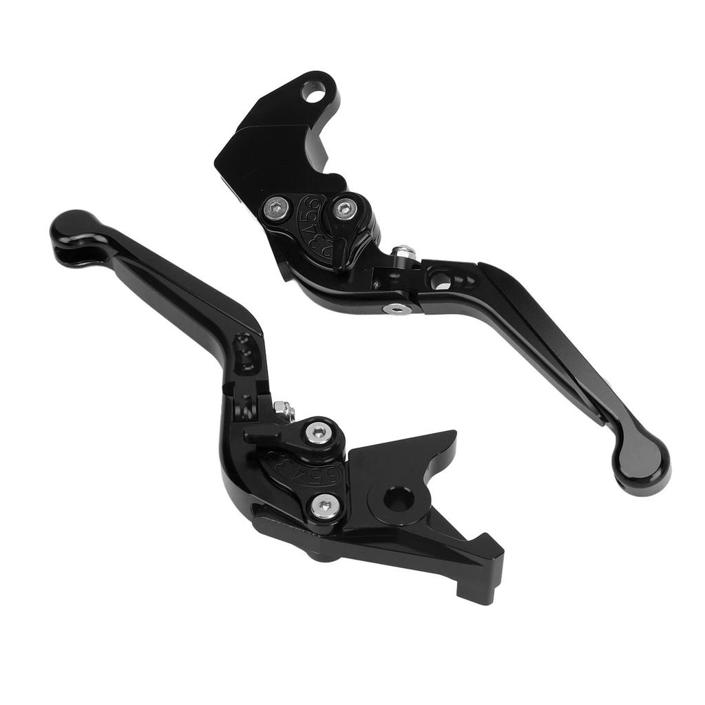 1 Pair Folding Clutch Lever Adjustable Motorcycle Clutch Brake Handle Lever Replacement for Suzuki GSXR600 GSR600