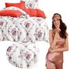 Warm Flannel Bedding 200x220 + Pillowcases Polish Geometric Patterns