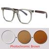 Wood Grain Myopia Glasses For Men and Women Spectacles Anti Blue Light Near Sight Eyewear Diopter -0.5 -0.75 To -6.0