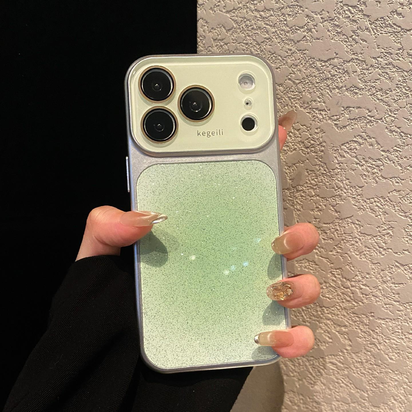 

Gradient Glitter 17Pro Phone Case: High-End Feel for Apple 14/15ProMax/16/13 iPhone 17
