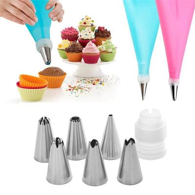8 teilesatz Hochzeit Russische Düse Gebäck Blätterteigrock Icing Friedliche Düsen Gebäck Dekorieren Tipps Kuchen Cupcake Dekorateur Werkzeug