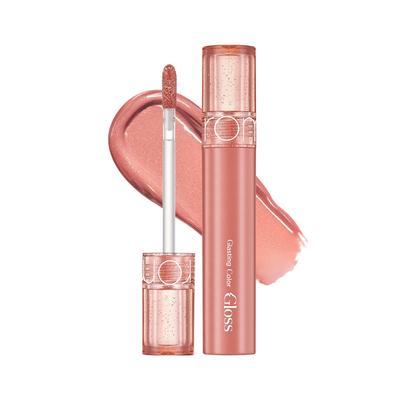 Romnd GLASTING COLOR GLOSS (09 Peach Sparkle)