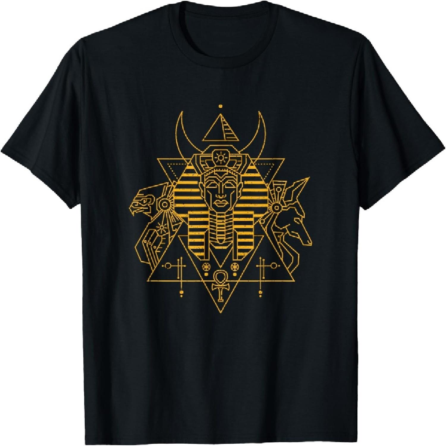 Cairo Egyptian Sphinx Pyramids Pharaoh Egypt T-Shirt XXXXXL разноцветный