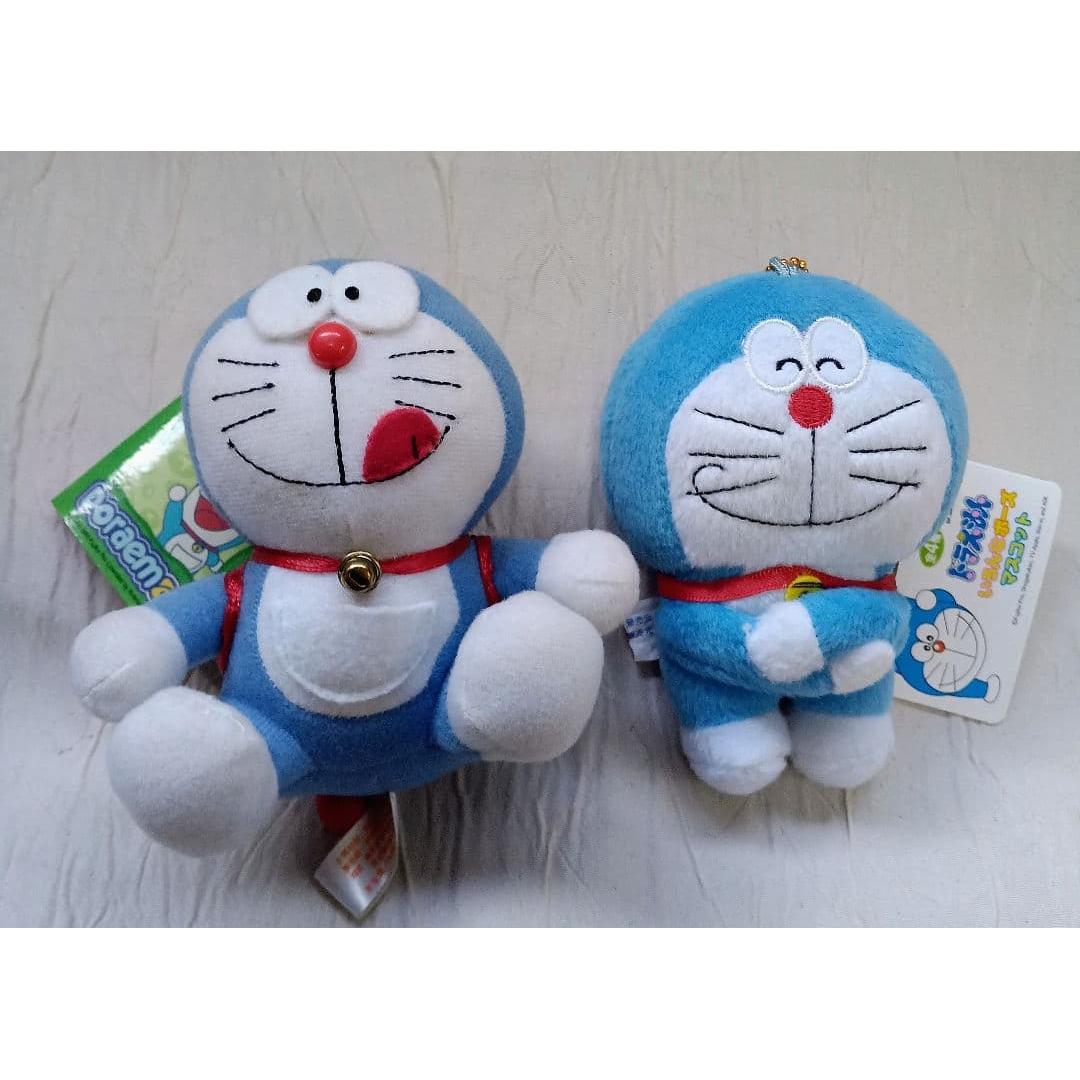 Doraemon mascot key chain set of 2