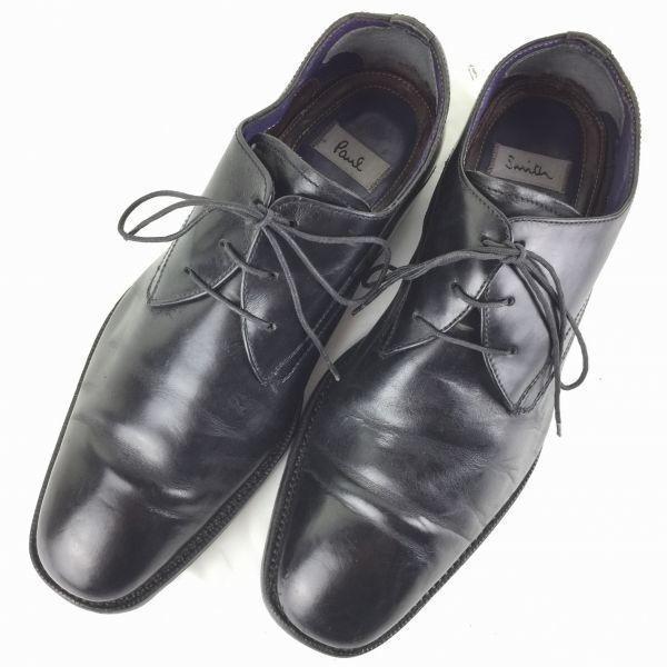 Paul Smith Plain Toe Business Shoes Black size 8 26.5 Men's(USED)