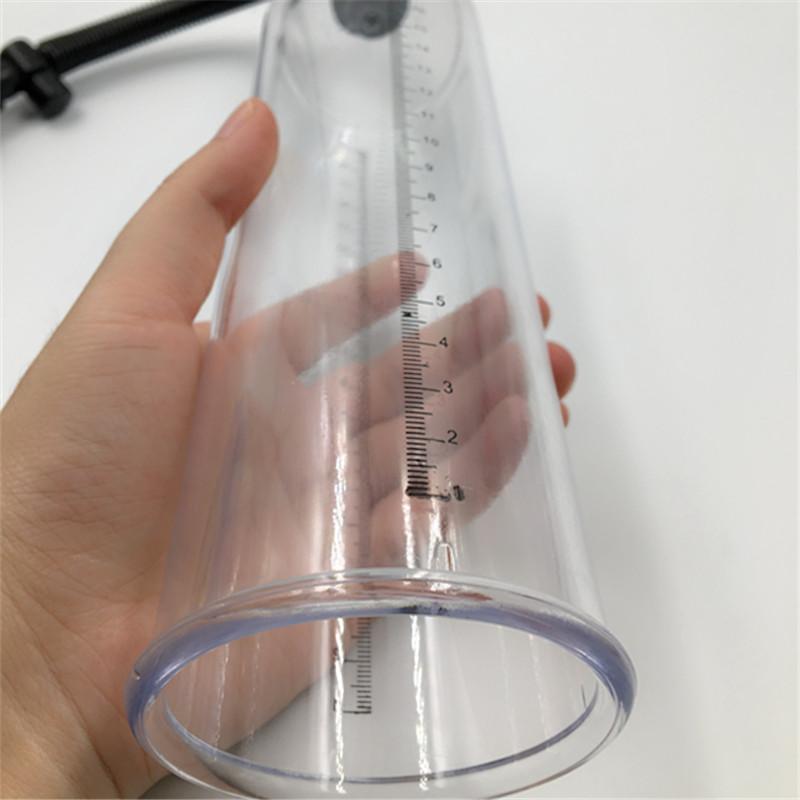 CW0252 Male Penis Pump Enlarger Vacuum Pump Extender Large with Extra Sleeves Sex Toys for