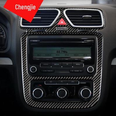 Carbon Fiber Air Vent Panel Sticker for 11-14 Volkswagen Scirocco