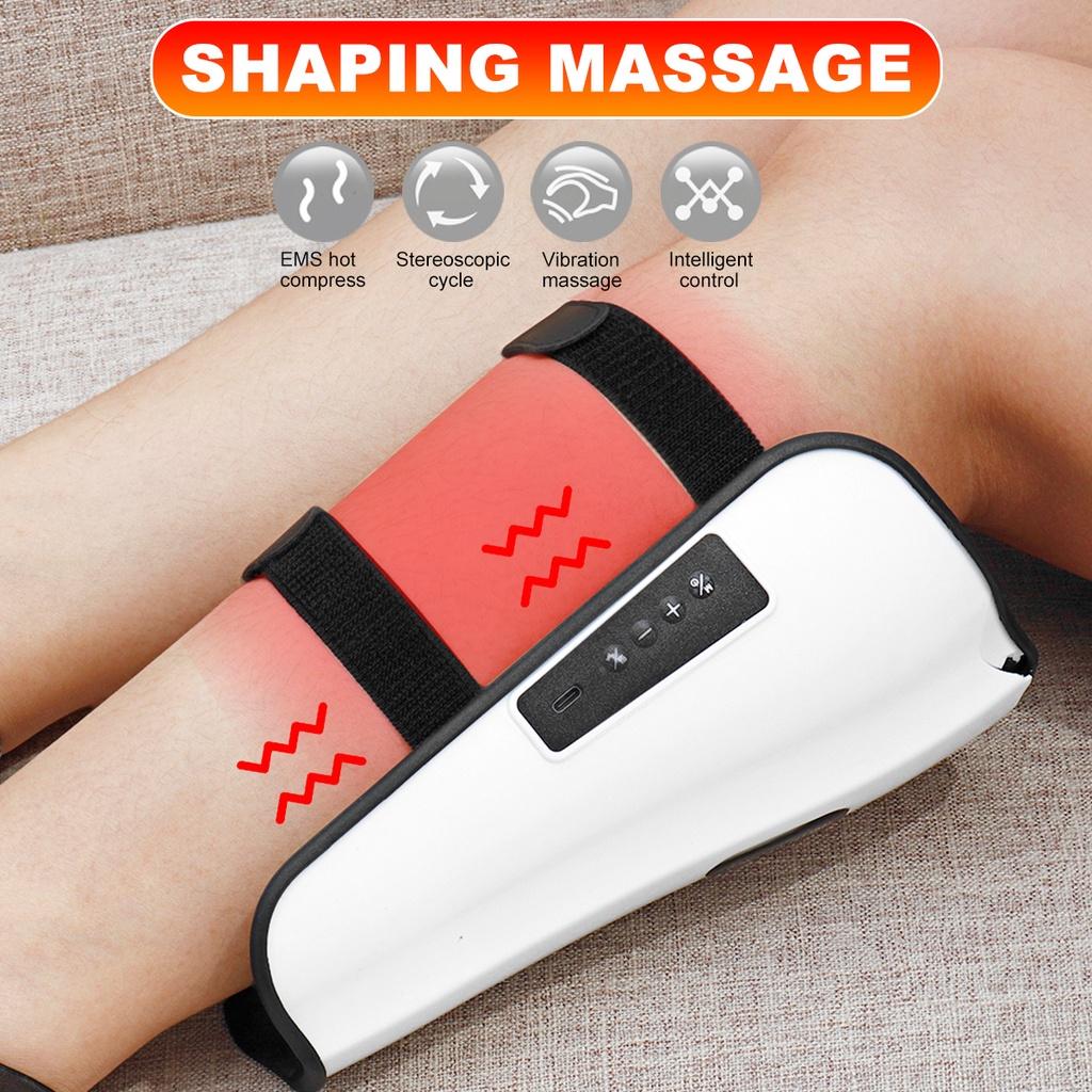 3W Calf Cellulite Removal Shaping Constant Temperature Hot Compress Vibration Massage Tens Leg Beauty Electric EMS Leg Massager