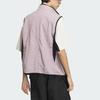 Adidas Future Style Woven Vest Color Block Casual Zip Stand Collar Sports Vest Men Vests Purple Pink JI9885