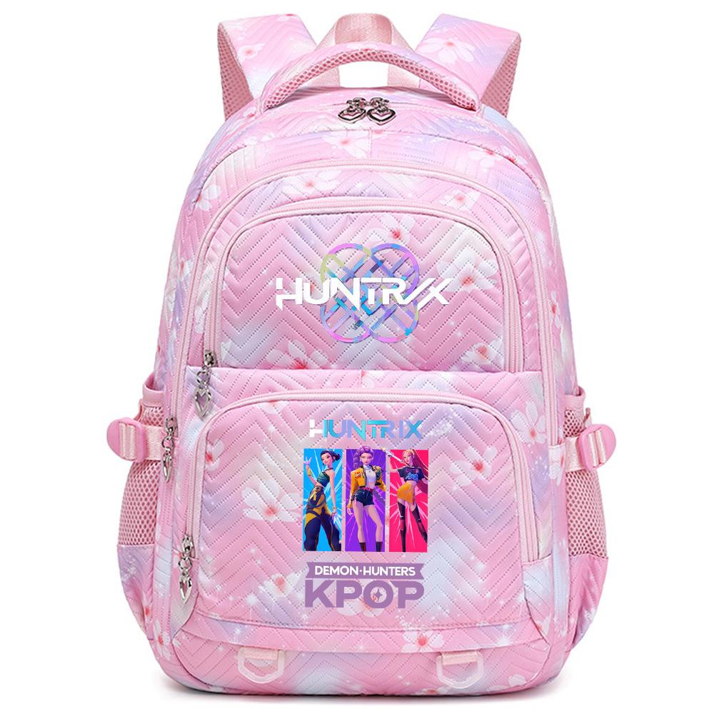 Anime K-Pop Printed Backpack Student Teenager Bookbag for Boy Girl Schoolbag Kid Gift Women Large Capacity Travel Bag Mochila Escolar Rucksack