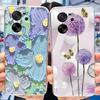 For Xiaomi 13T Pro Case Luxury Painted Back Cover Clear Silicone Phone Case For Xiaomi Mi 13T Pro 13TPro Soft Fundas 6.67'' Bags