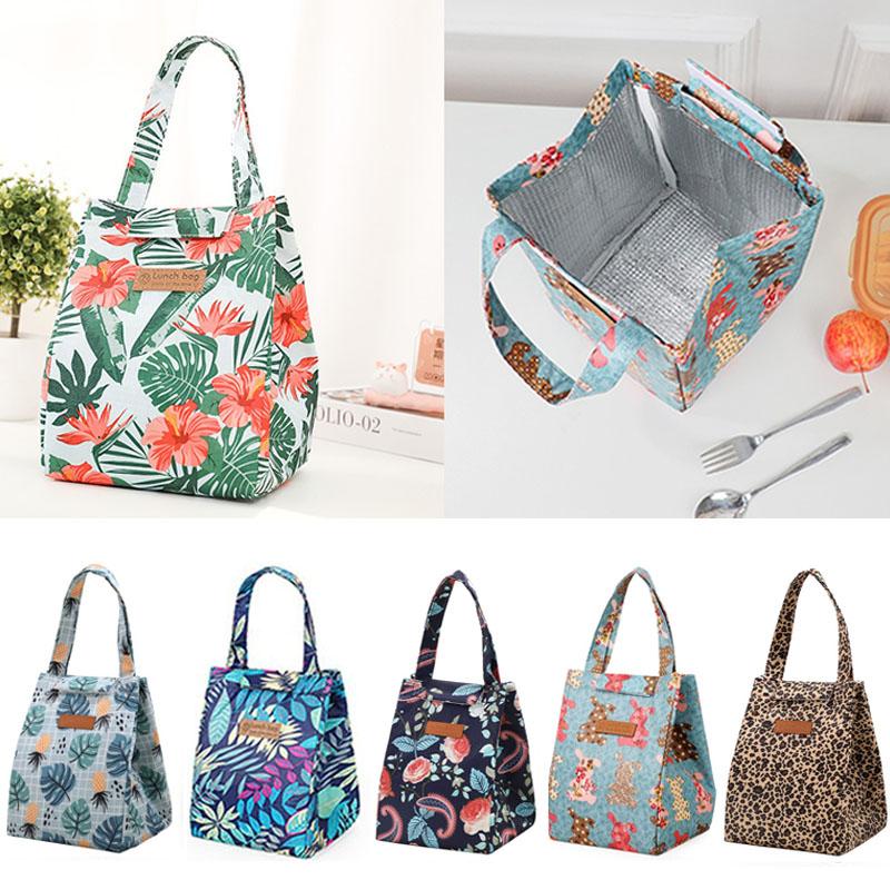 New 1PCS Lunch Thermal Small Bag Insulated Lunch Bag Adults for Work Bento Food Bag Keeps Cold and Heat WCB02