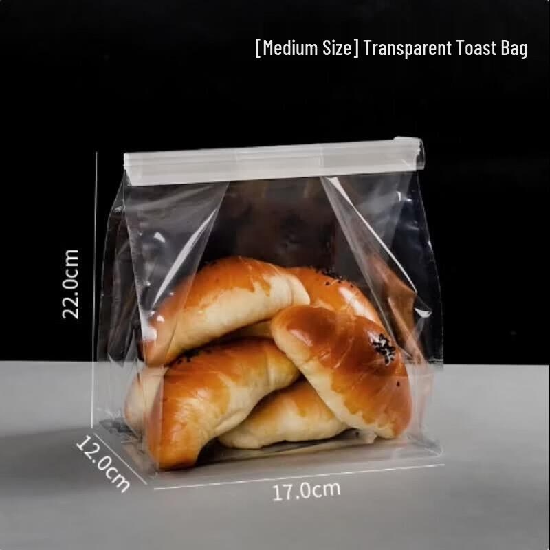 SIVIR Transparent Wire-Seal Mini Food Bags