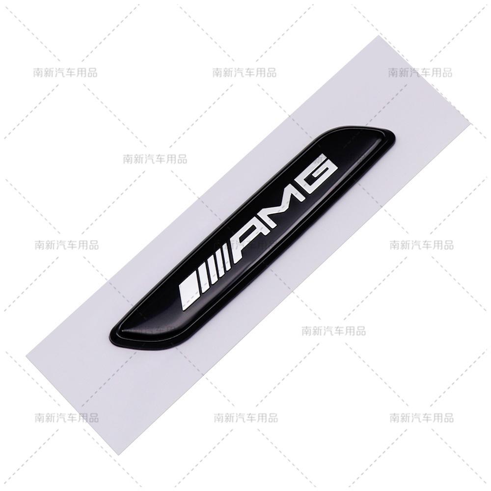 UMEG7 1Pc 3D ABS 4 Matic + 4matic AMG Emblem Letters Car Trunk Badge For Mercedes Benz A C E GLC X156 W205 W213 4matic AMG Car Sticker