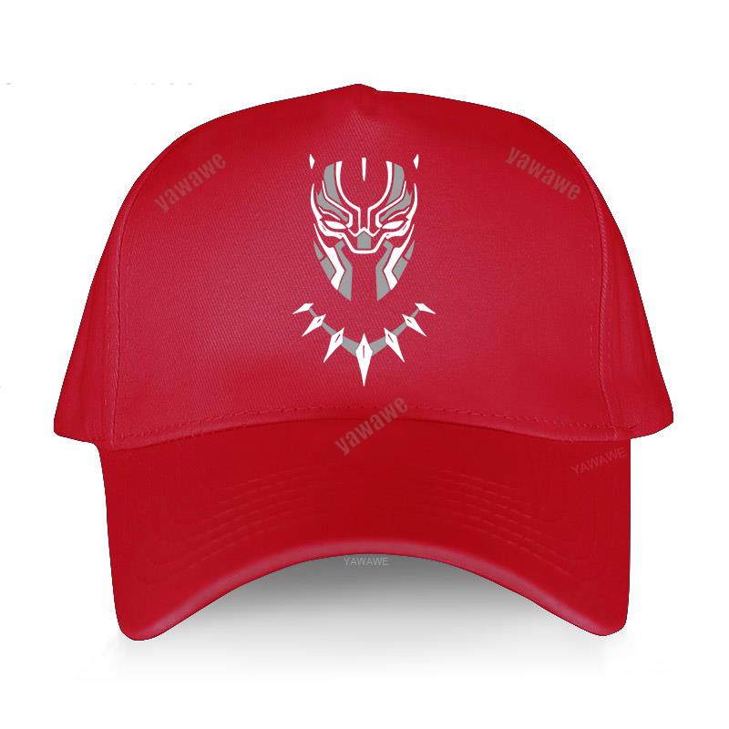 New Arrival Solid Baseball Caps Men summer Breathable Golf Hat Panther Wakanda Mask Teens Fashion Brand Cap female leisure Hats