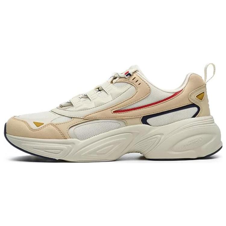 FILA Cube Running Shoes  White Beige  F12M216130FWS 40.5