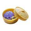 Cute Cartoon Miniature Bun Keychain Acrylic Baozi Pendant Steamed Bun Pendant  Purse Accessory