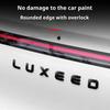For Luxeed S7 R7 Blackened Car Emblem Sticker Front Rear Emblem Cover Letter Badge Modification Decorative Accessories