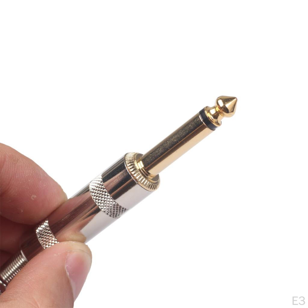 6.35mm Adapter Audio Connector for Guitar Converter Plug