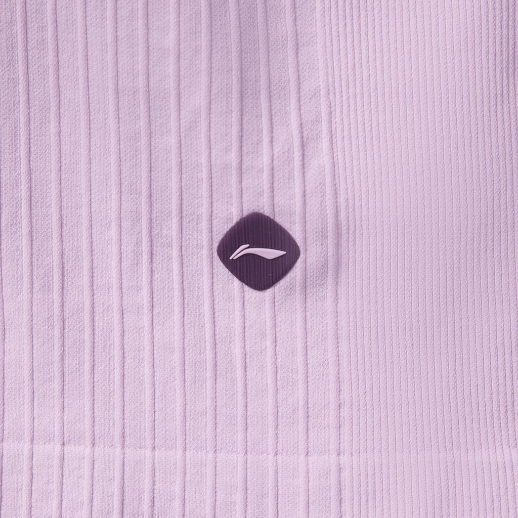 Li-Ning Fitness Series Sleeveless Compression Yoga Sports Tank Women Tops Twilight-Purple AUDV020-5