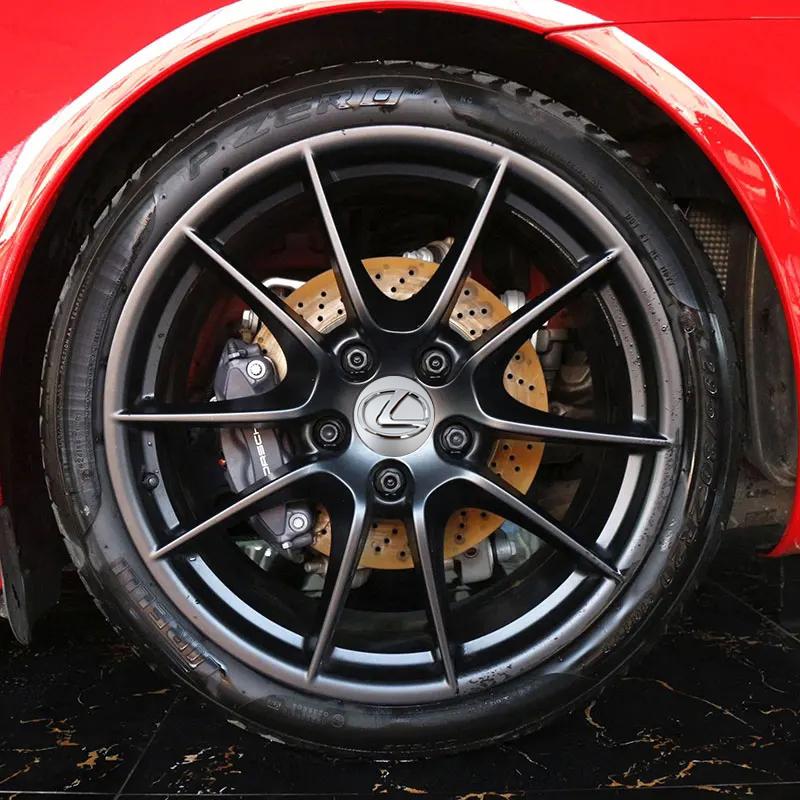 4 Stück 62MM Autoemblem Radnabenkappe Naben Zubehör für Lexus F SPORT ES RX NX LS UX LM LX GX LC RZ IS CT GS RC HS SC TX LB