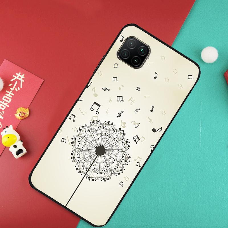 Minimalist Music Lover For Huawei Nova 7i 8i 11i 12i Y73 Y72 Y61 Y91 Y90 Y70 Y60 9 10 SE 11 Pro P30 P40 Lite Case